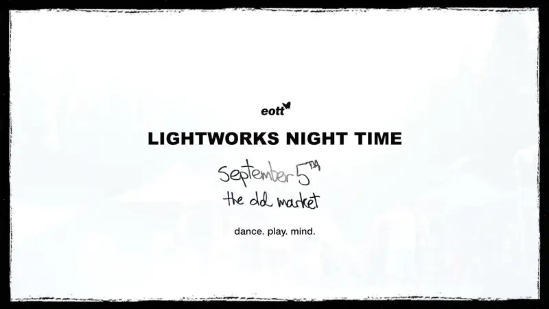 Lightworks Night Time à The Old Market, Hove