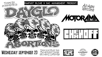 Dayglo Abortions at Owl Acoustic Lounge