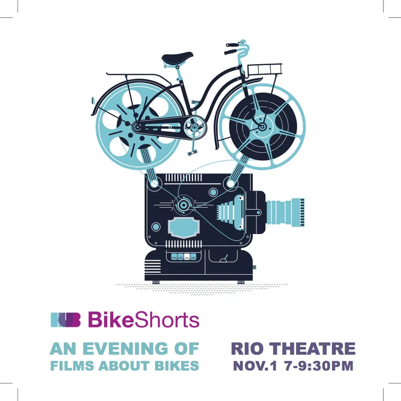 HUB Cycling’s Bike Shorts Film Event and Fundraiser à Rio Theatre