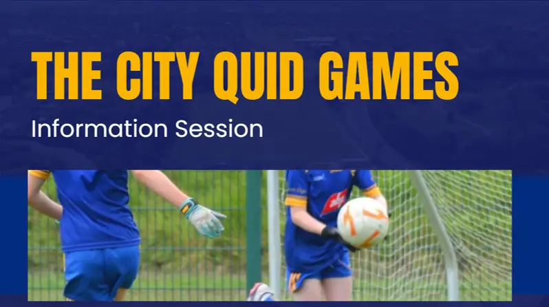 Steelstown GAC presents… The City Quid Games à St Columb's Hall