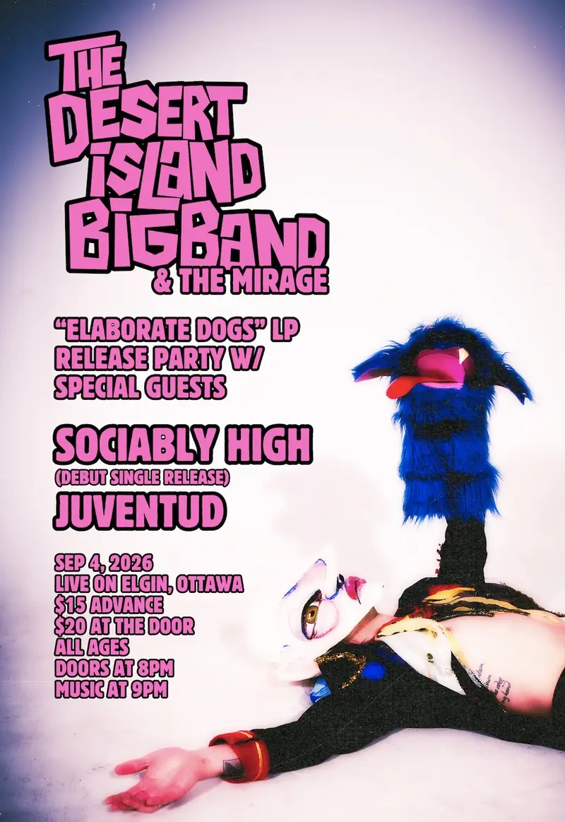The Desert Island Big Band “Elaborate Dogs” LP Release Show