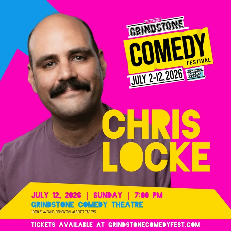 Chris Locke at the Grindstone Theatre - GCF 2026
