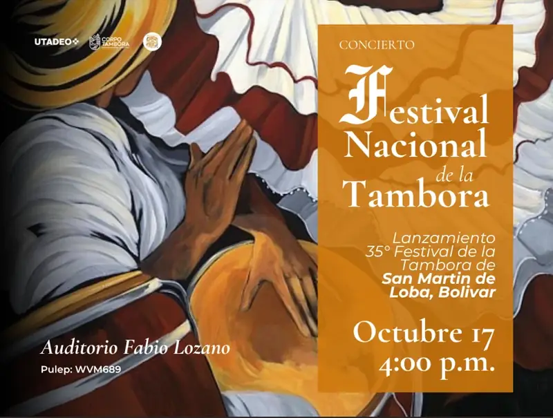 Concierto Festival Nacional de la Tambora at Auditorio Fabio Lozano