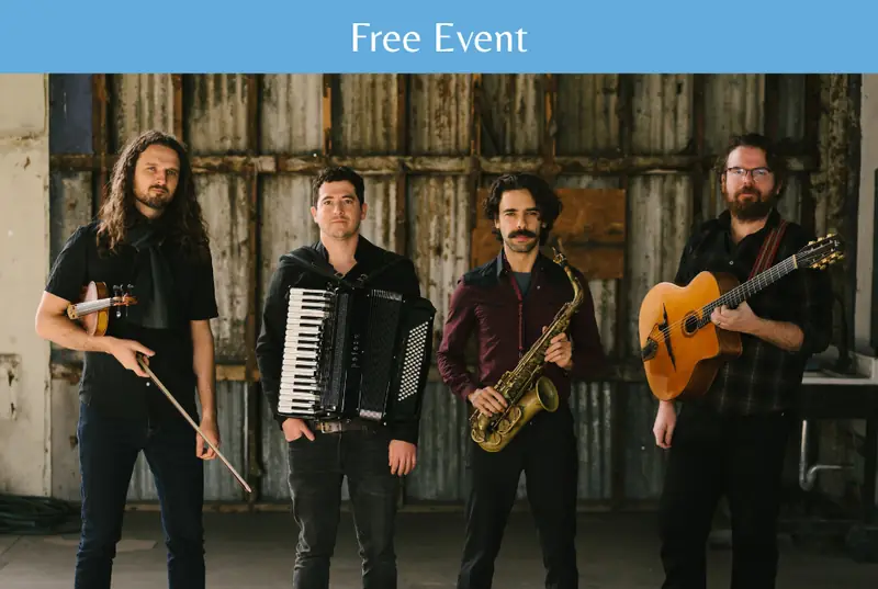 Sips & Sounds: Sam Reider and the Human Hands at The Press