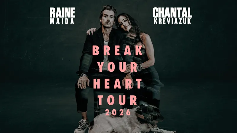 Raine Maida & Chantal Kreviazuk at Confederation Centre of the Arts