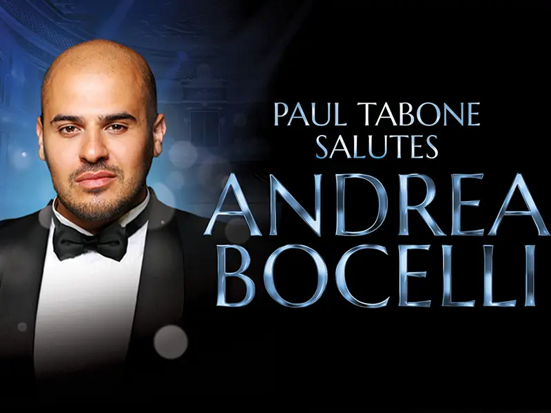 Paul Tabone Salutes Andrea Bocelli
