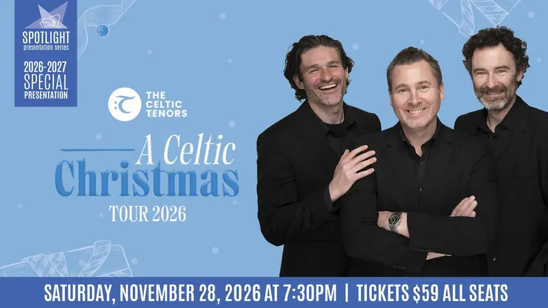 The Celtic Tenors: A Celtic Christmas at Vernon & District Performing Arts Centre