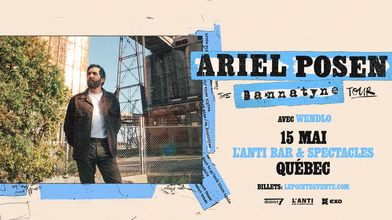 Ariel Posen avec Wendlo at L'Anti Bar & Spectacles
