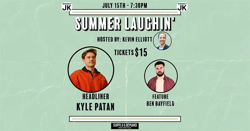 Summer Laughin' at Supply & Demand Beer and Pizza