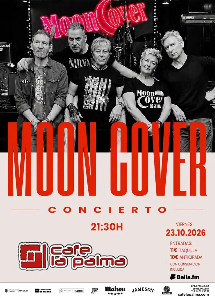 MOON COVER på Café La Palma