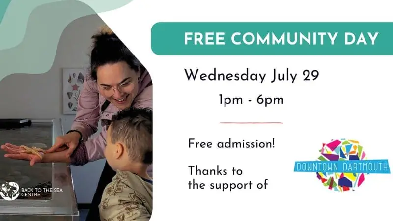 COMMUNITY DAY à Back to the Sea Centre