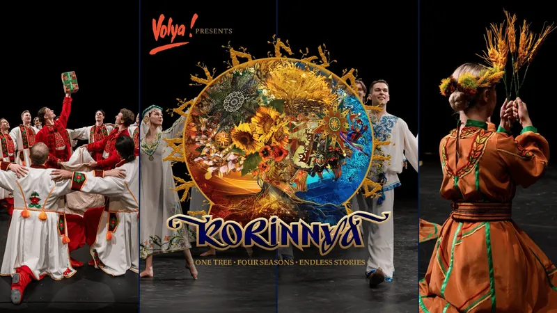 Volya Ukrainian Dance Ensemble at Northern Alberta Jubilee Auditorium