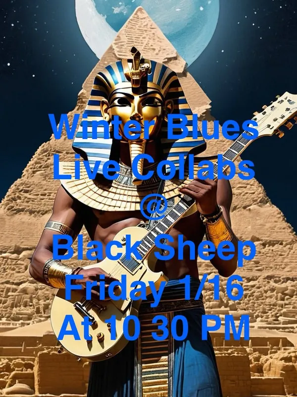 Winter Blues Live Collabs à The Black Sheep