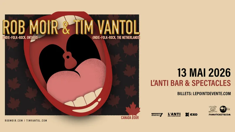 Tim Vantol et Rob Moir at L'Anti Bar & Spectacles