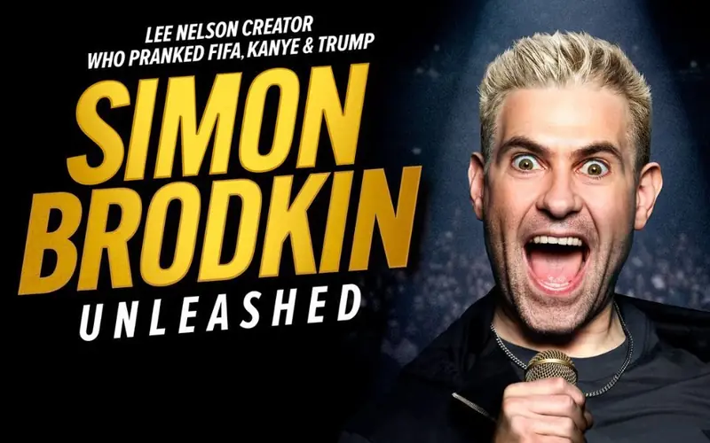 Simon Brodkin en Leeds Grand Theatre