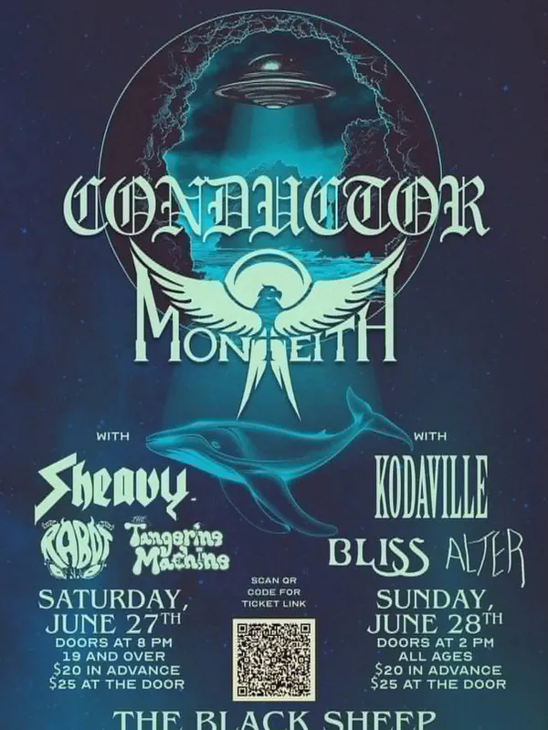 2:00 Start All Ages Show: HeavyNFLD presents: Conductor & Monteith (1)