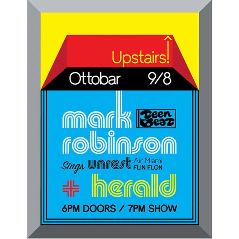 Mark Robinson sings Unrest, Air Miami, Flin Flon, Grenadine à Ottobar