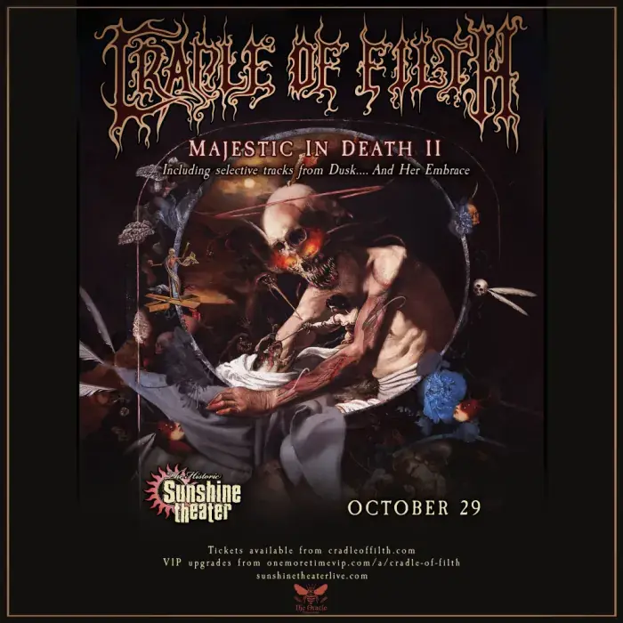 Cradle of Filth - Majestic In Death II à The Historic El Rey Theater