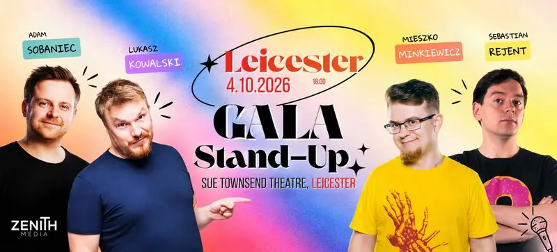 Kowalski, Minkiewicz, Rejent, Sobaniec Comedy Gala à Sue Townsend Theatre