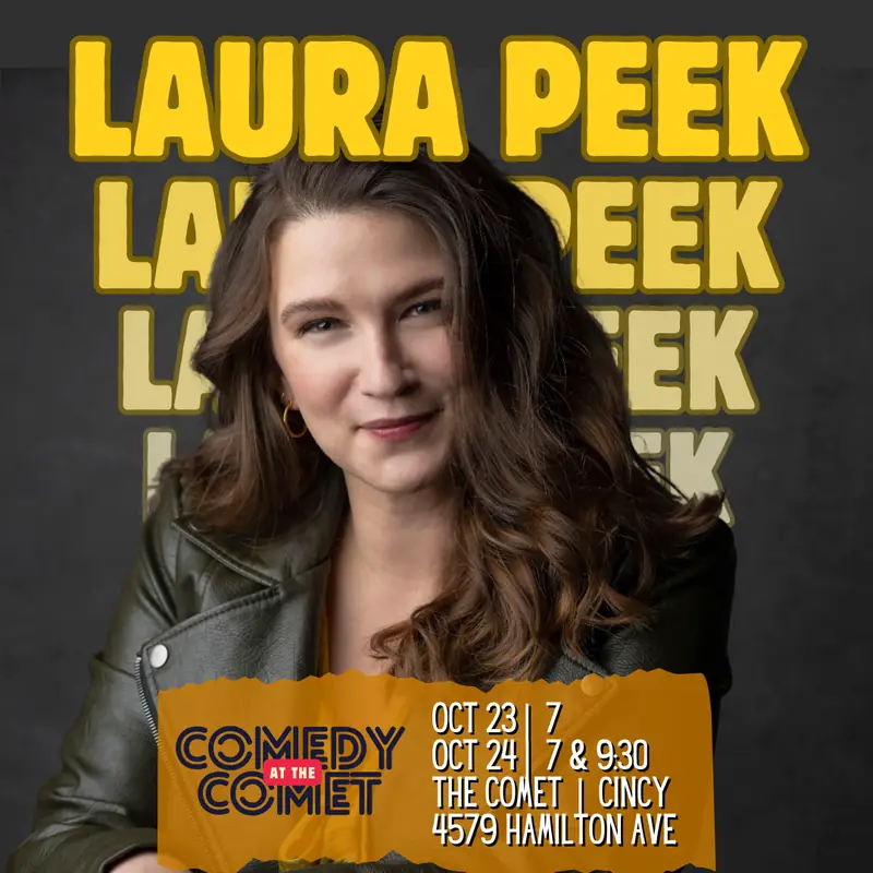 Laura Peek à Bombs Away! Comedy