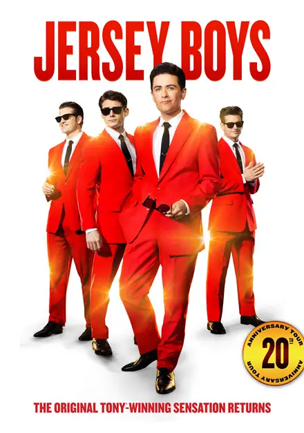 JERSEY BOYS en Washington Pavilion of Arts and Science