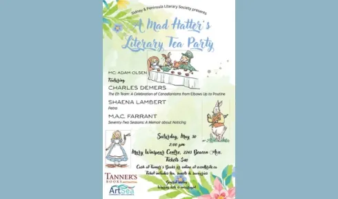 A Mad Hatter’s Literary Tea Party at Mary Winspear Centre