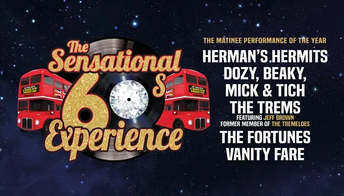 The Sensational 60s Experience à PLAYHOUSE