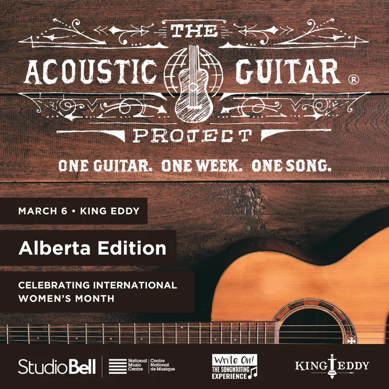 The Acoustic Guitar Project Alberta Edition: International Women's Day Showcase 2026