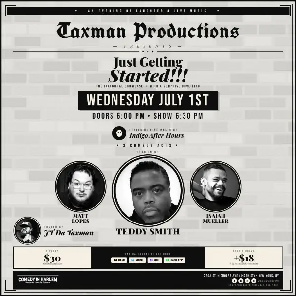 Taxman Productions Presents: Just Getting Started!!!