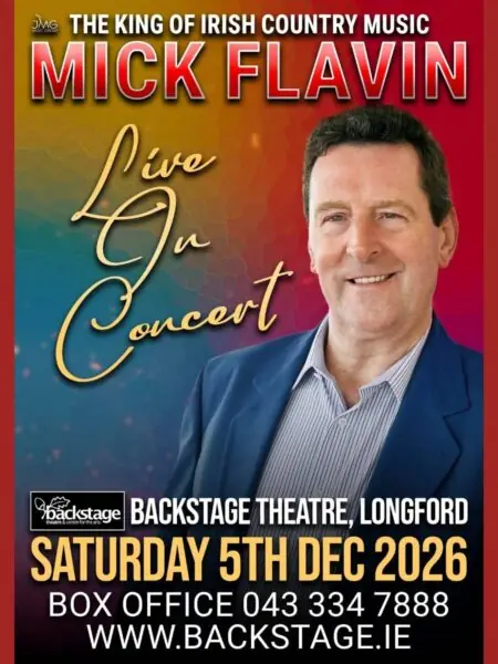 Mick Flavin at Backstage Theatre