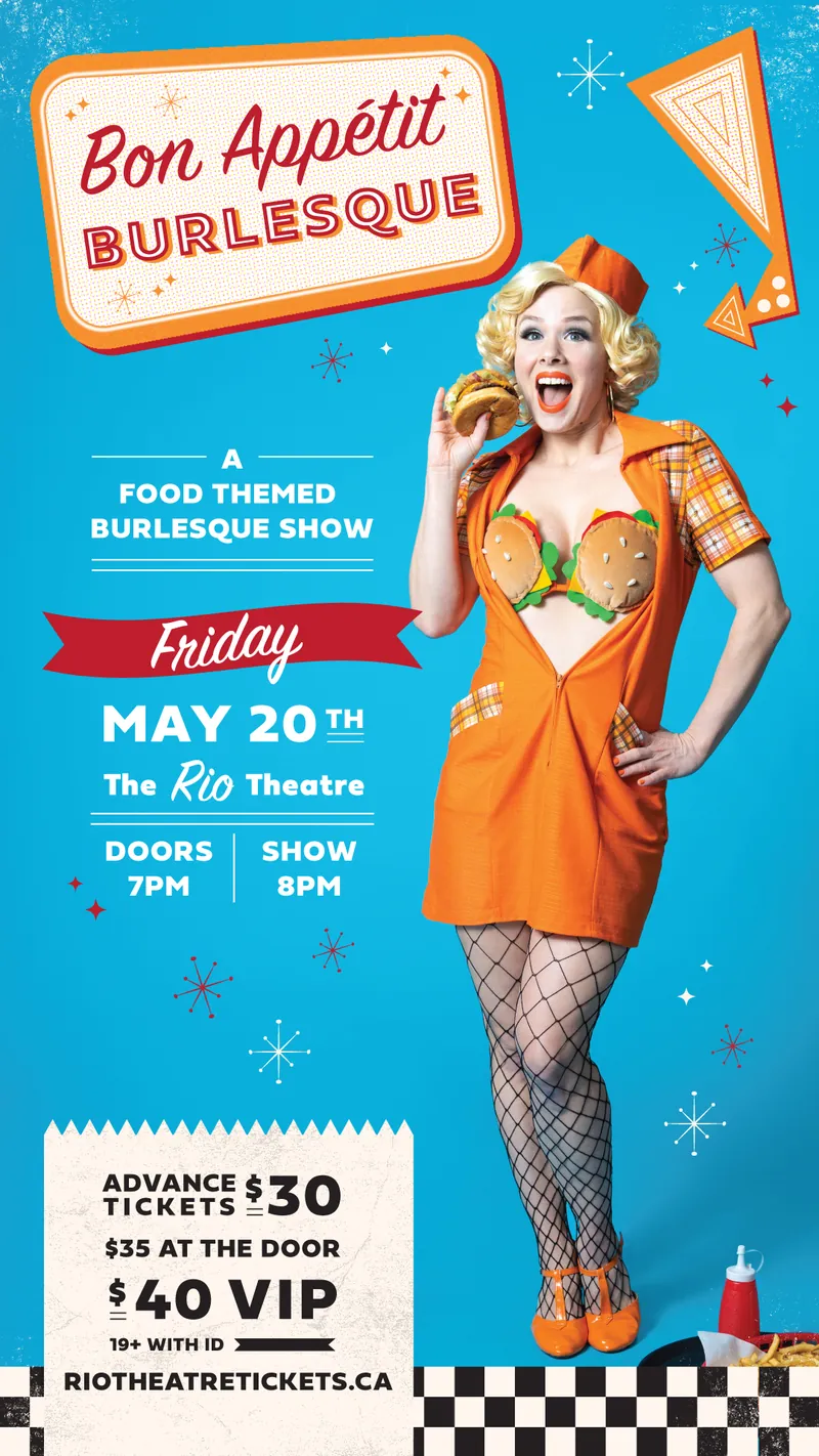 Bon Appétit Burlesque: A Food Themed Burlesque Show!