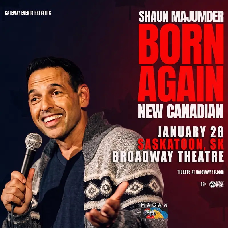 Shaun Majumder en Broadway Theatre