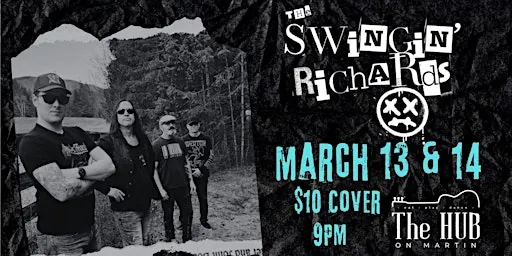 Friday & Saturday live music @ The Hub On Martin - The Swingin’ Richards