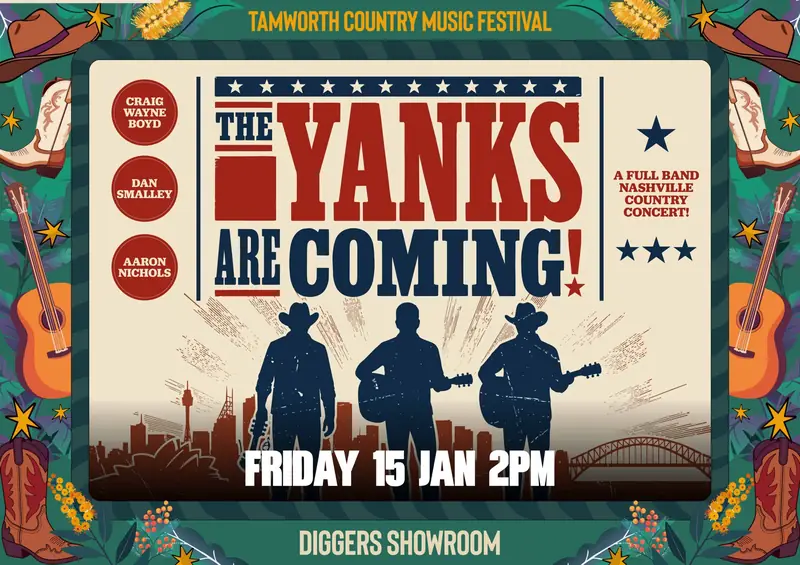 The Yanks Are Coming! en Wests' Diggers Club