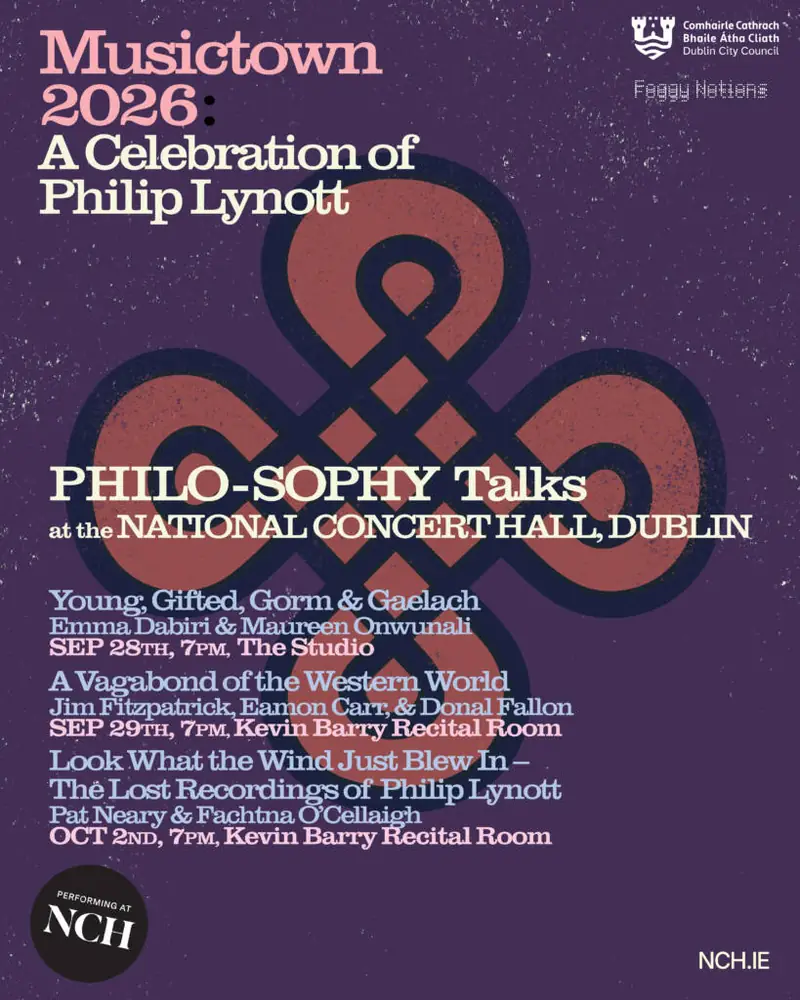 PHILO-SOPHY TALKS: LOOK WHAT THE WIND JUST BLEW IN – THE LOST RECORDINGS OF PHILIP LYNOTT at musictown_belfast