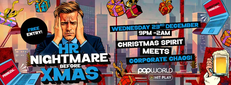 HR Nightmare Before Before Christmas at Popworld - Leeds