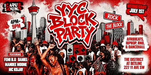 ROCK THE BLOCK: Afrobeats, Hip-Hop, R&B & Amapiano Day Party at The District at Beltline