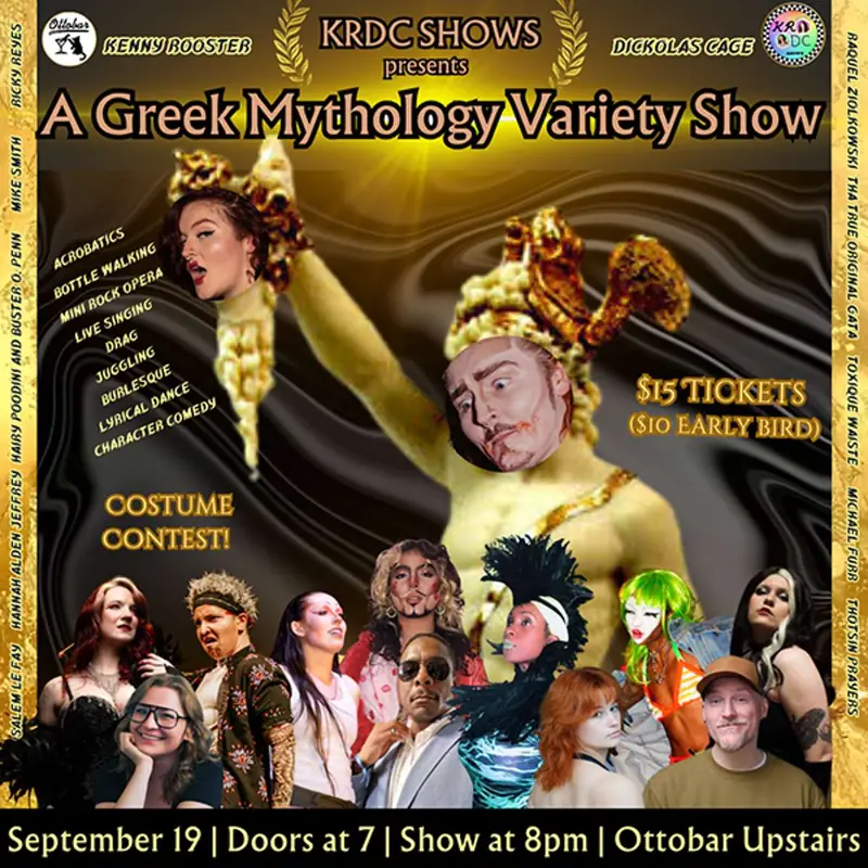 Greek Mythology Variety Show! à Ottobar