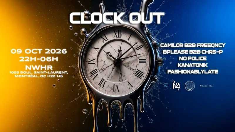 CLOCK OUT en NWHR