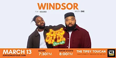 Jokes On Us Comedy Tour LIVE At Tipsy Toucan at The Tipsy Toucan