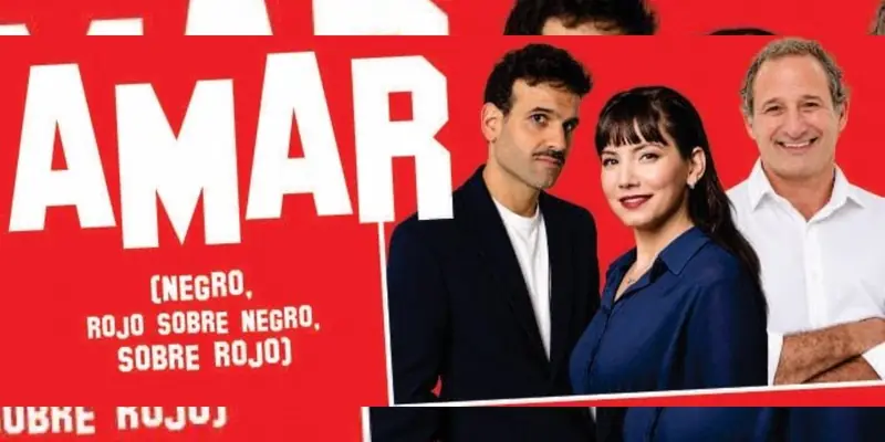 AMAR (NEGRO, ROJO SOBRE NEGRO SOBRE ROJO) en Microteatro