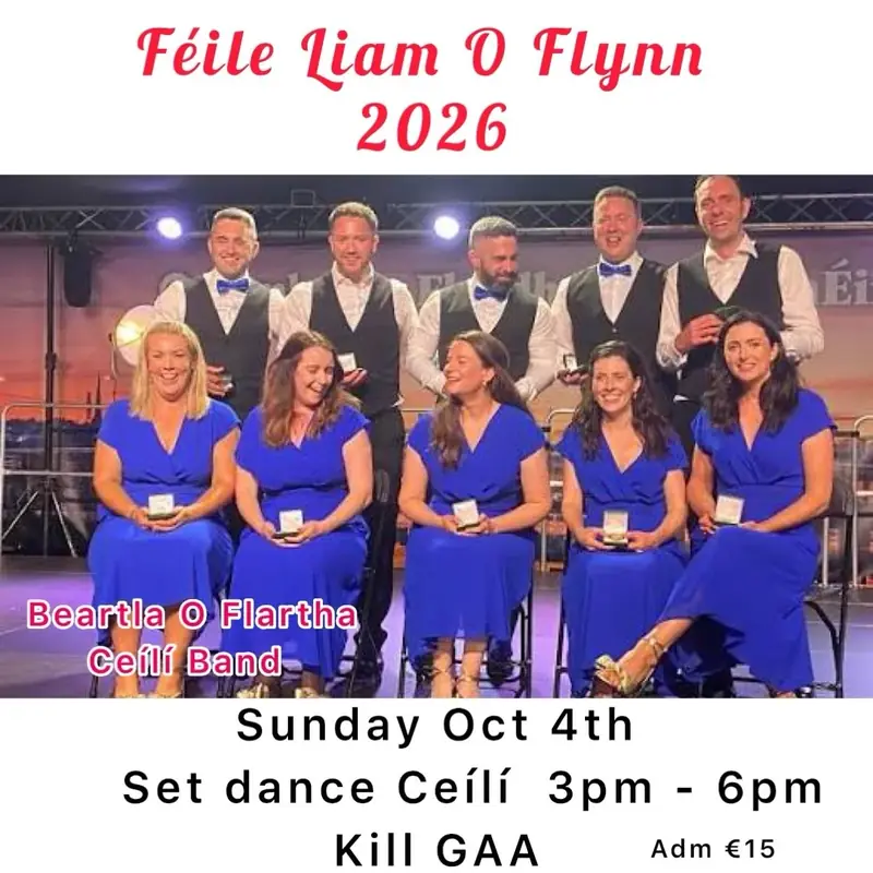 Beartla O Flartha Céilí Band - KILL GAA at Moat Theatre & Café