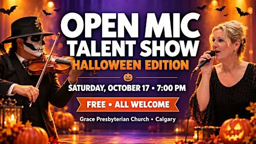 Free Halloween Open Mic Talent Show à Grace Presbyterian Church