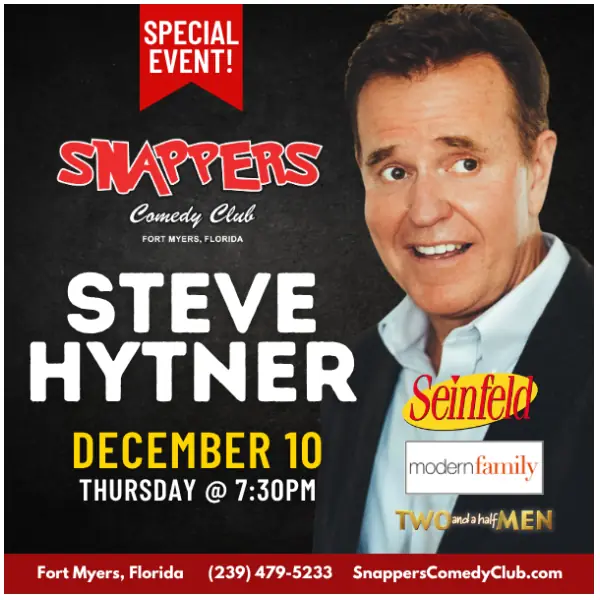 Steve Hytner en Snapper's Comedy Club
