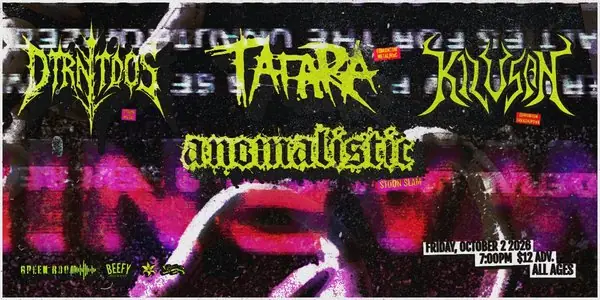 DTARANTADOS, KILUSAN, TATARA, & ANOMALISTIC à Coors Event Centre