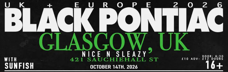 UPSTAIRS GIG – BLACK PONTIAC