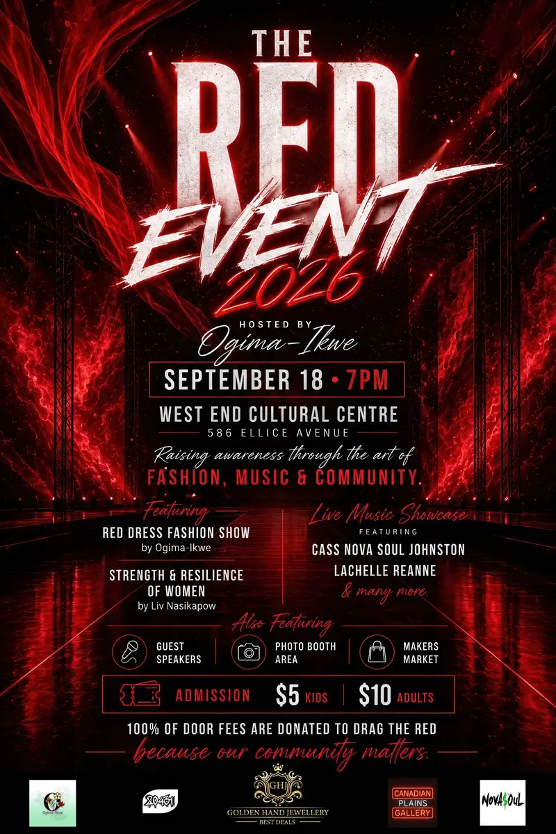 THE RED EVENT 2026 at West End Cultural Centre