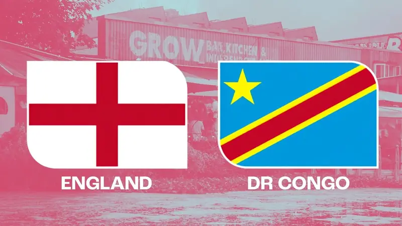 ENGLAND VS DR CONGO