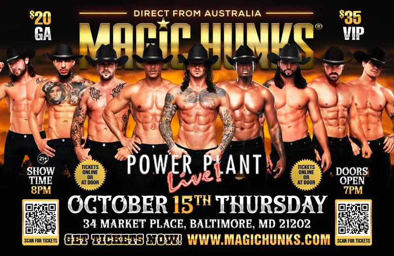 Magic Hunks à Power Plant Live!