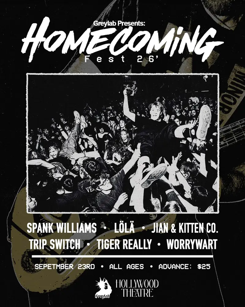Greylab Presents: Homecoming Fest at Hollywood Theatre